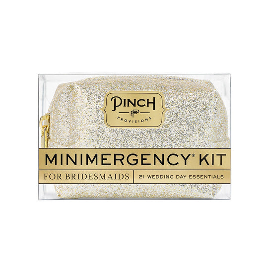 Minimergency Kit for Bridesmaids - Champagne Glitter banner