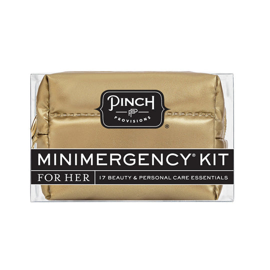 Minimergency Kit for Her - Bronze Puffer banner