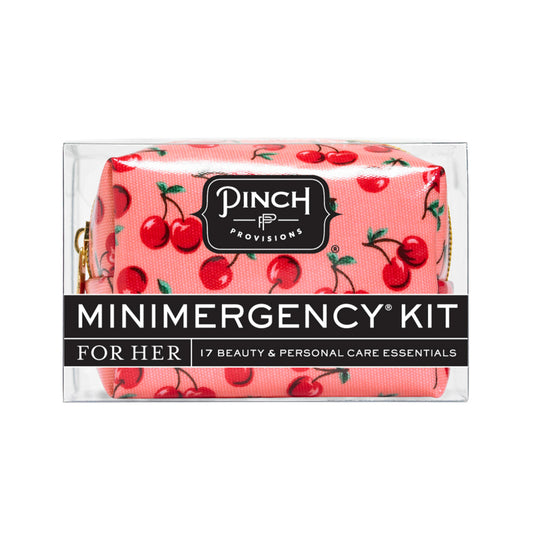 Minimergency Kit for Her - Coral Cherry banner