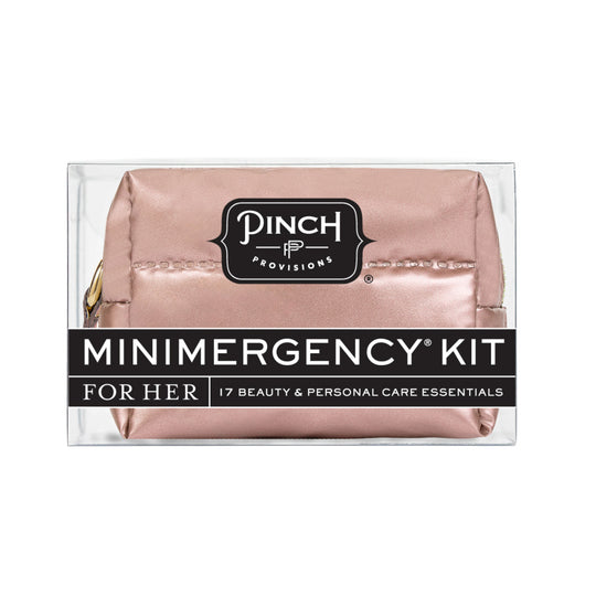 Minimergency Kit for Her - Rose Puffer banner