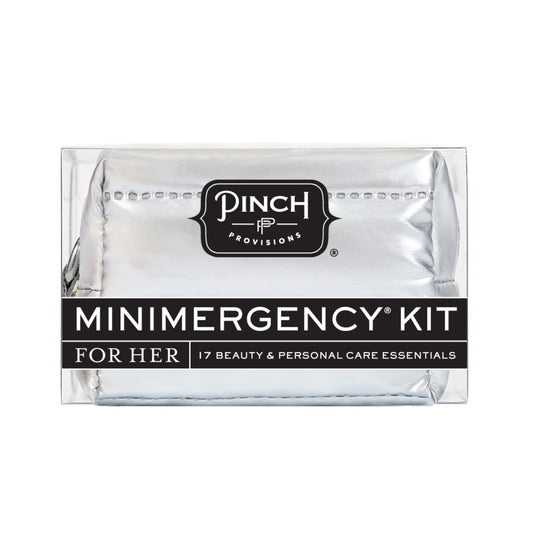 Minimergency Kit for Her - Silver Puffer banner